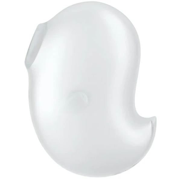 Satisfyer Layons Cutie Ghost Auflegevibrator mit Druckwellen und Vibration, weiß