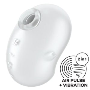Satisfyer Layons Cutie Ghost Auflegevibrator mit Druckwellen und Vibration, weiß Satisfyer Layons Cutie Ghost Auflegevibrator mit Druckwellen und Vibration, weiß – Bild 2