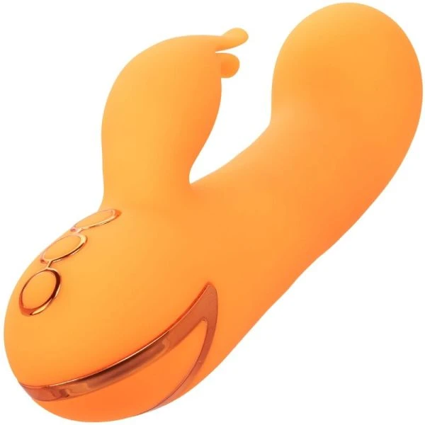 Calexotics Montecito Muse Vibrator Rabbit met Ophlaasfunctie Oranje