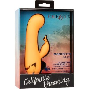 Calexotics Montecito Muse Vibrator Rabbit met Ophlaasfunctie Oranje Calexotics Montecito Muse Vibrator Rabbit met Ophlaasfunctie Oranje - Afbeelding 10