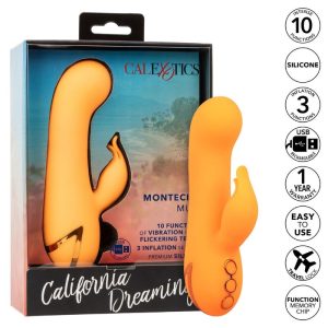 Calexotics Montecito Muse Vibrator Rabbit met Ophlaasfunctie Oranje Calexotics Montecito Muse Vibrator Rabbit met Ophlaasfunctie Oranje - Afbeelding 9
