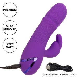 Calexotics Manhattan Beach Marvel Vibrator met clitorisstimulator en stootfunctie, Paars Calexotics Manhattan Beach Marvel Vibrator met clitorisstimulator en stootfunctie, Paars - Afbeelding 8