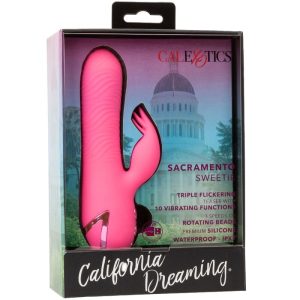 Calexotics California Dreaming Sacramento Sweetie Vibrator met Clitorisstimulator, Roze Calexotics California Dreaming Sacramento Sweetie Vibrator met Clitorisstimulator, Roze - Afbeelding 10