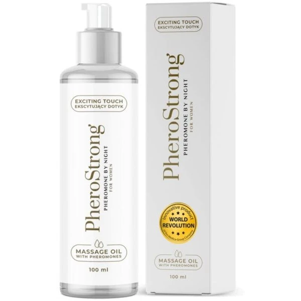 Pherostrong Massageolie voor de Nacht voor Vrouwen