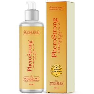 Pherostrong Massageolie met Feromonen voor Vrouwen Pherostrong Massageolie met Feromonen voor Vrouwen - Afbeelding 1