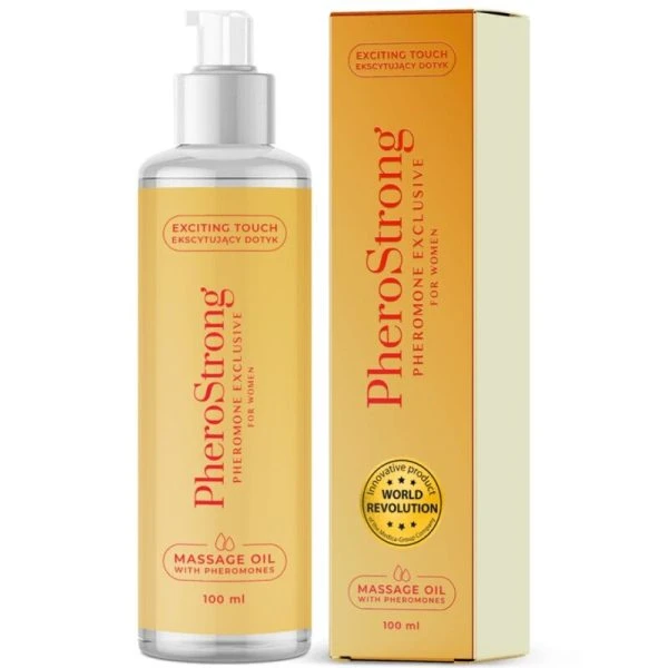 Pherostrong Massageolie met Feromonen voor Vrouwen