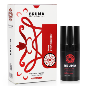 Bruma Vloeibare Vibrator Ultra Glijdend Aardbei Bruma Vloeibare Vibrator Ultra Glijdend Aardbei - Afbeelding 1