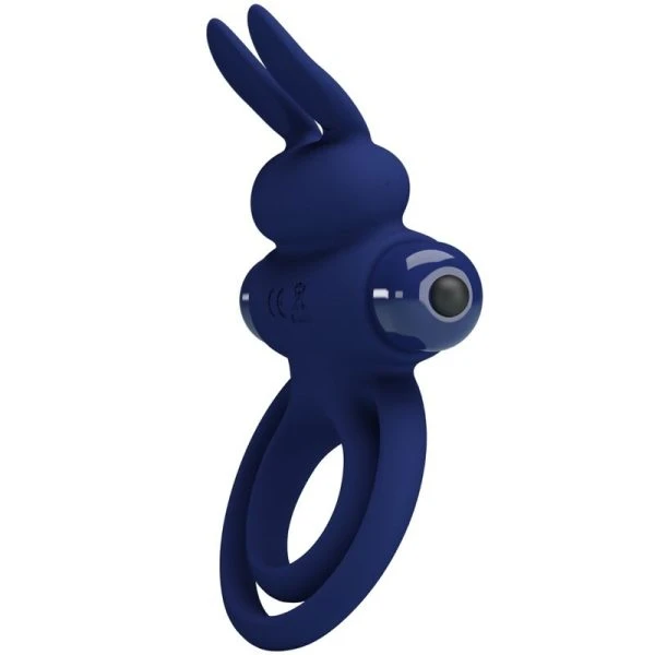 FOR HIM Pretty Love Darey Dubbele Vibratiering Konijn blauw