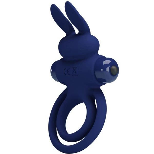 FOR HIM Pretty Love Darey Dubbele Vibratiering Konijn blauw