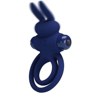 FOR HIM Pretty Love Darey Dubbele Vibratiering Konijn blauw FOR HIM Pretty Love Darey Dubbele Vibratiering Konijn blauw - Afbeelding 5
