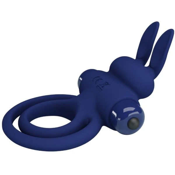 FOR HIM Pretty Love Darey Dubbele Vibratiering Konijn blauw