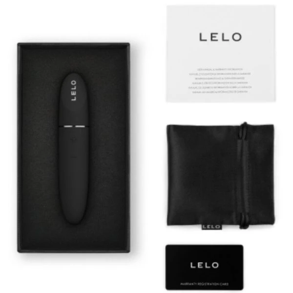 Lelo MIA 3 opgelegde vibrator, compact en discreet, zwart Lelo MIA 3 opgelegde vibrator, compact en discreet, zwart