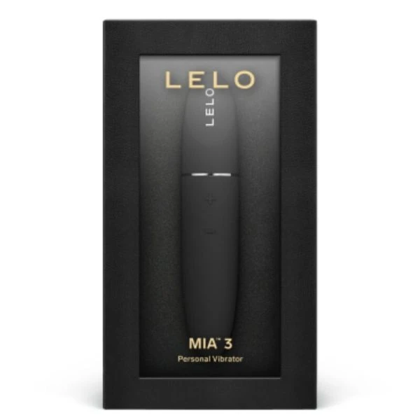 Lelo MIA 3 opgelegde vibrator, compact en discreet, zwart Lelo MIA 3 opgelegde vibrator, compact en discreet, zwart