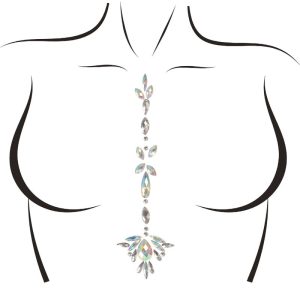 Leg Avenue Lijflichaamsjuwelen Jade Jewels Strassstenen Leg Avenue Lijflichaamsjuwelen Jade Jewels Strassstenen - Afbeelding 1