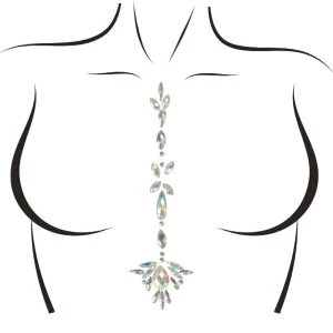 Leg Avenue Klebekörperschmuck Jade Jewels Strasssteine