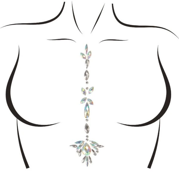 Leg Avenue Lijflichaamsjuwelen Jade Jewels Strassstenen
