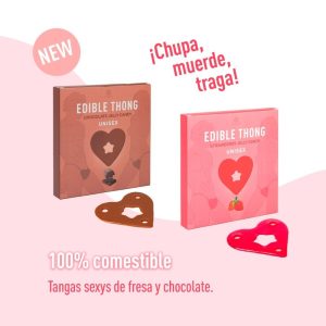 Secretplay Cosmetic eetbare tanga chocoladesmaak hartvorm Secretplay Cosmetic eetbare tanga chocoladesmaak hartvorm - Afbeelding 4