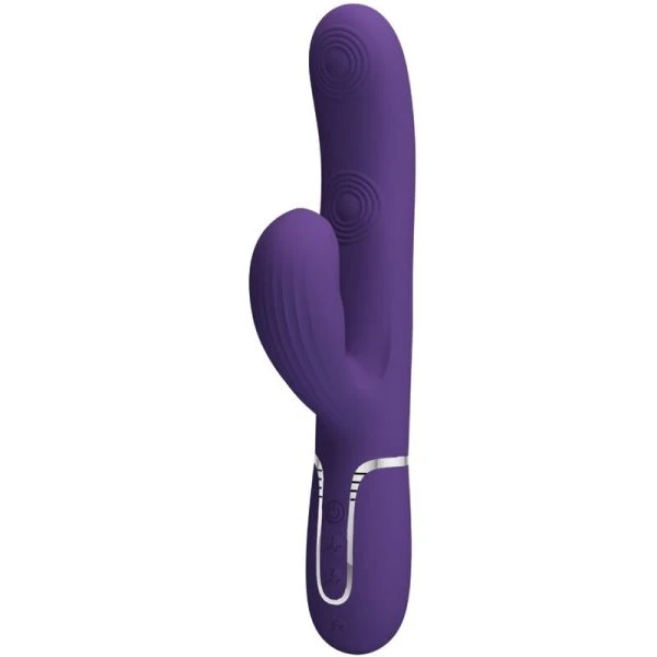 High Tech Pretty Love Perlita G-spot Vibrator 3 IN 1 Multifunctioneel-paars