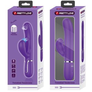 High Tech Pretty Love Perlita G-spot Vibrator 3 IN 1 Multifunctioneel-paars High Tech Pretty Love Perlita G-spot Vibrator 3 IN 1 Multifunctioneel-paars - Afbeelding 11
