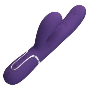 High Tech Pretty Love Perlita G-spot Vibrator 3 IN 1 Multifunctioneel-paars