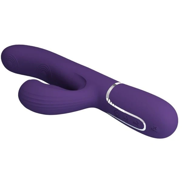 High Tech Pretty Love Perlita G-spot Vibrator 3 IN 1 Multifunctioneel-paars
