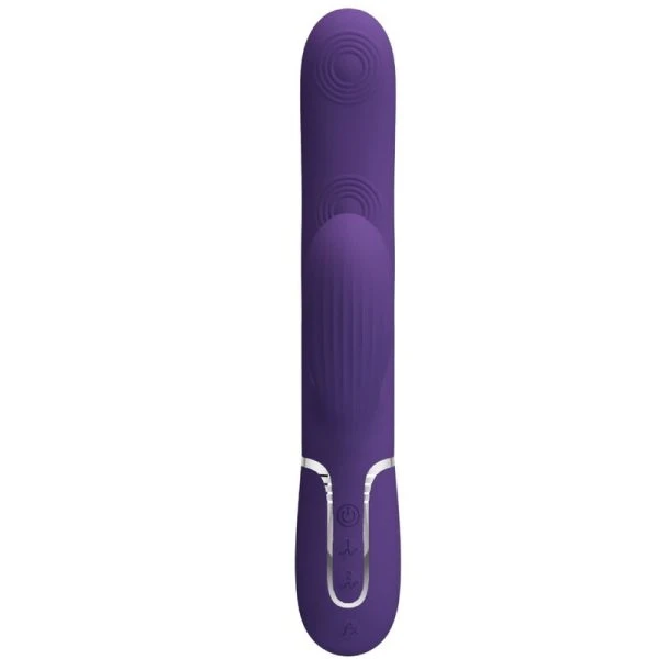 High Tech Pretty Love Perlita G-spot Vibrator 3 IN 1 Multifunctioneel-paars