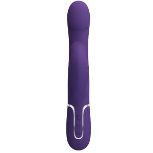 High Tech Pretty Love Zalin Rabbit Vibrator 4 in 1 met Parels Paars High Tech Pretty Love Zalin Rabbit Vibrator 4 in 1 met Parels Paars - Afbeelding 4