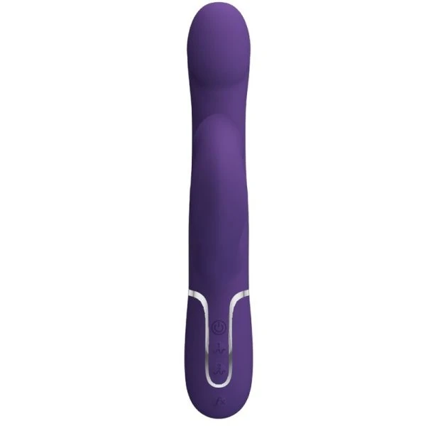 High Tech Pretty Love Zalin Rabbit Vibrator 4 in 1 met Parels Paars High Tech Pretty Love Zalin Rabbit Vibrator 4 in 1 met Parels Paars