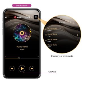 Pretty Love APP Series Elektroschock-Vibrator Hector Violett Pretty Love APP Series Elektroschock-Vibrator Hector Violett - Afbeelding 16