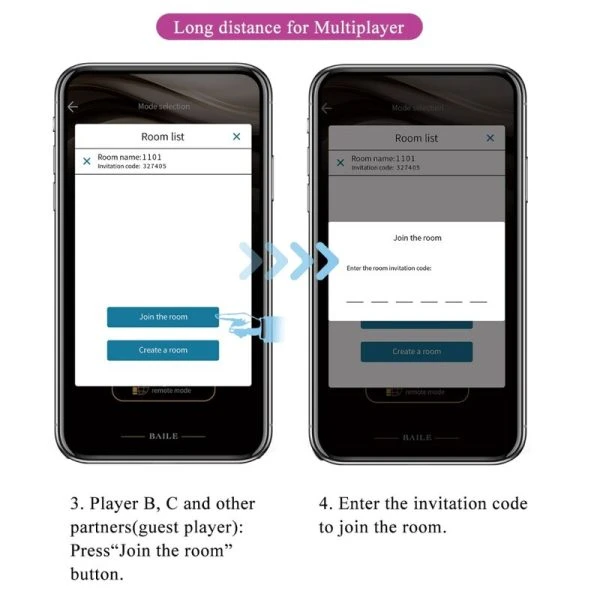 Pretty Love APP Series Elektroschock-Vibrator Hector Violett