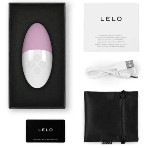 Lelo Siri 3 Klitismassageapparaat geluidsgeactiveerd zacht roze