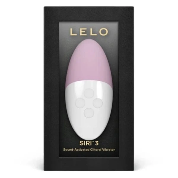 Lelo Siri 3 Klitismassageapparaat geluidsgeactiveerd zacht roze