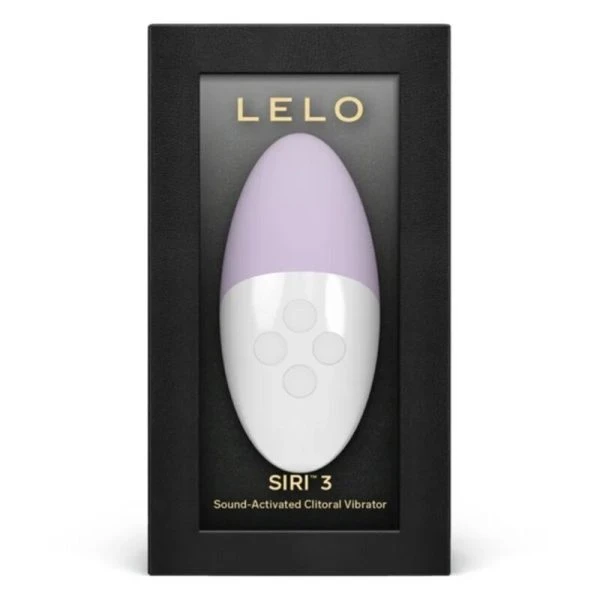 Lelo Siri 3 Clitorismassageapparaat met SoundSense-technologie Calm Lavendel Lelo Siri 3 Clitorismassageapparaat met SoundSense-technologie Calm Lavendel