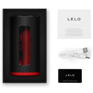 Lelo F1s V3 Masturbator met app-bediening en trilling, Rood Lelo F1s V3 Masturbator met app-bediening en trilling, Rood - Afbeelding 4