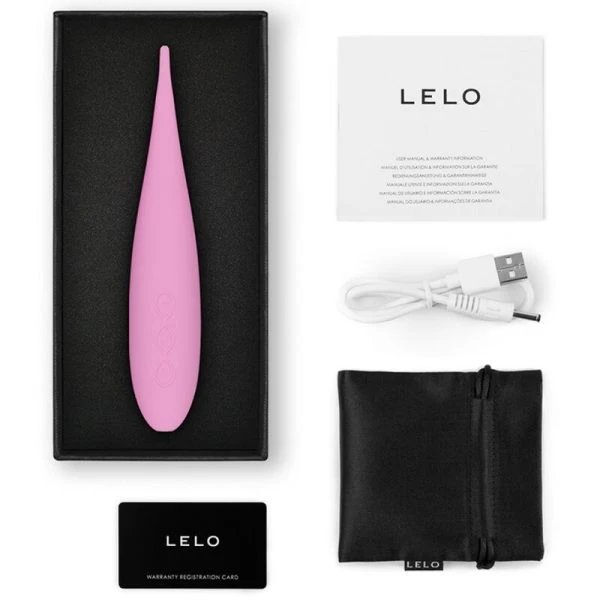Lelo DOT Travel Clitorisstimulator met Infinite Loop, Roze