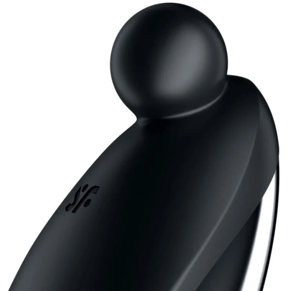 Satisfyer Vibrator Spot On 2 Opgelegvibrator met siliconen punt Zwart Satisfyer Vibrator Spot On 2 Opgelegvibrator met siliconen punt Zwart