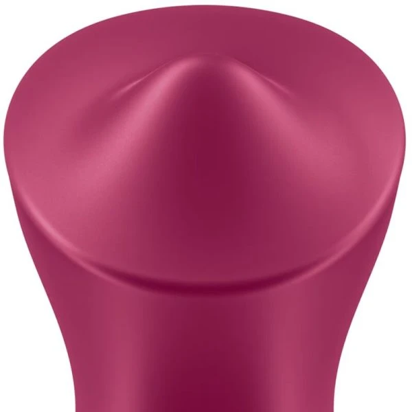Satisfyer Exciterrr opzetvibrator met rolbal Fuchsia Satisfyer Exciterrr opzetvibrator met rolbal Fuchsia