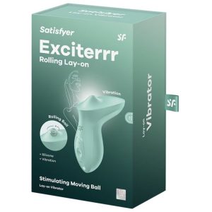 Satisfyer Exciterrr Opgelijkvibrator met Rolbal, Mint Satisfyer Exciterrr Opgelijkvibrator met Rolbal, Mint - Afbeelding 5