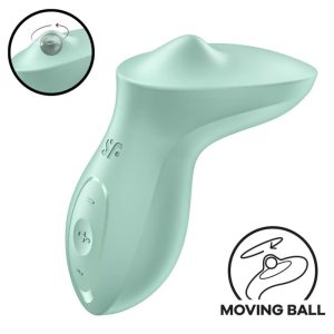 Satisfyer Exciterrr Opgelijkvibrator met Rolbal, Mint Satisfyer Exciterrr Opgelijkvibrator met Rolbal, Mint - Afbeelding 2