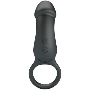 FOR HIM Pretty Love Trae Vibrationsring mit Stimulator schwarz FOR HIM Pretty Love Trae Vibrationsring mit Stimulator schwarz – Bild 2