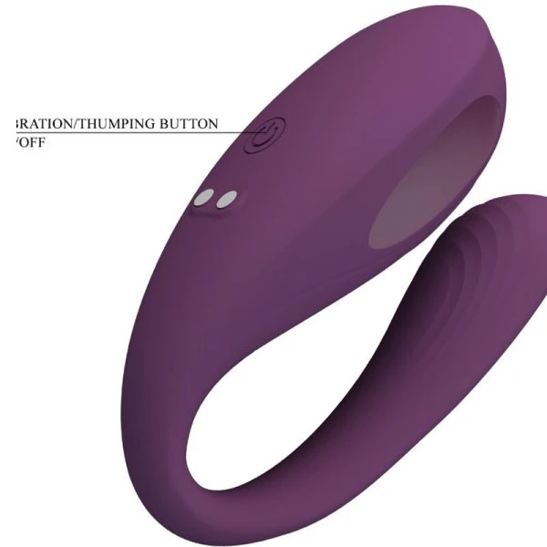 APP Series Pretty Love Aari Clitorisvibrator met App-bediening paars