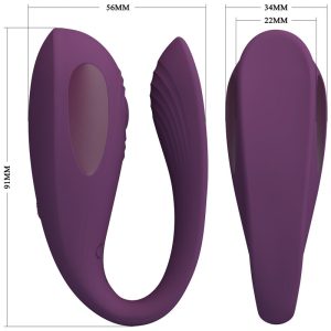 APP Series Pretty Love Aari Clitorisvibrator met App-bediening paars APP Series Pretty Love Aari Clitorisvibrator met App-bediening paars - Afbeelding 5
