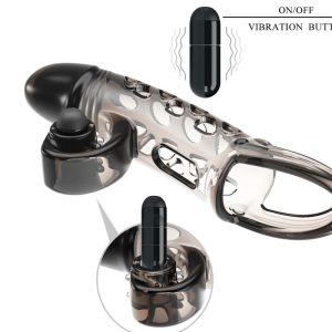 Romance Penishuls met vibratie, zwart Romance Penishuls met vibratie, zwart - Afbeelding 5