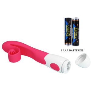 Romance Vibrator en Stimulator met 30 snelheden, roze Romance Vibrator en Stimulator met 30 snelheden, roze - Afbeelding 8