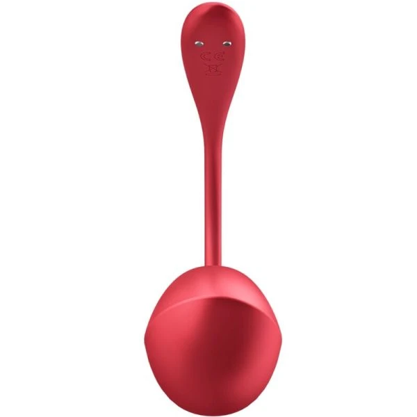 Satisfyer Partner Shiny Petal G-Punt Vibrator met App-besturing rood