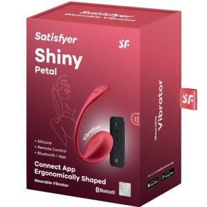 Satisfyer Partner Shiny Petal G-Punt Vibrator met App-besturing rood Satisfyer Partner Shiny Petal G-Punt Vibrator met App-besturing rood - Afbeelding 7