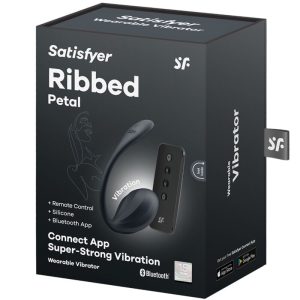 Satisfyer Partner Ribbed Petal G-Punkt-Vibrator mit App-Steuerung, schwarz Satisfyer Partner Ribbed Petal G-Punkt-Vibrator mit App-Steuerung, schwarz – Bild 7