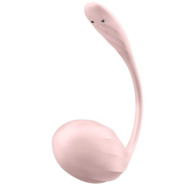 Satisfyer Partner Ribbed Petal G-Punt Vibrator met App-besturing zwart Satisfyer Partner Ribbed Petal G-Punt Vibrator met App-besturing zwart