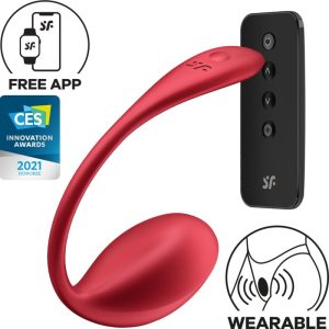 Satisfyer Partner Shiny Petal G-Punt Vibrator met App-besturing rood Satisfyer Partner Shiny Petal G-Punt Vibrator met App-besturing rood - Afbeelding 1