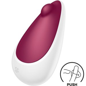 Satisfyer Vibrator Spot ON 3 Berry Opgelegvibrator met Clitorisstimulatie Satisfyer Vibrator Spot ON 3 Berry Opgelegvibrator met Clitorisstimulatie - Afbeelding 2